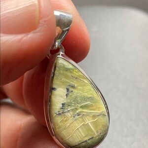 Imperial Opal Pendant in Solid Sterling Silver 925